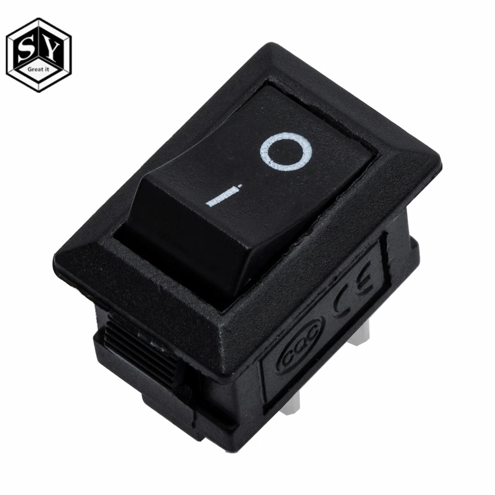 10PCS  10*15mm SPST 2PIN ON/OFF G130 Boat Rocker Switch KCD11 3A/250V Car Dash Dashboard Truck RV ATV Home