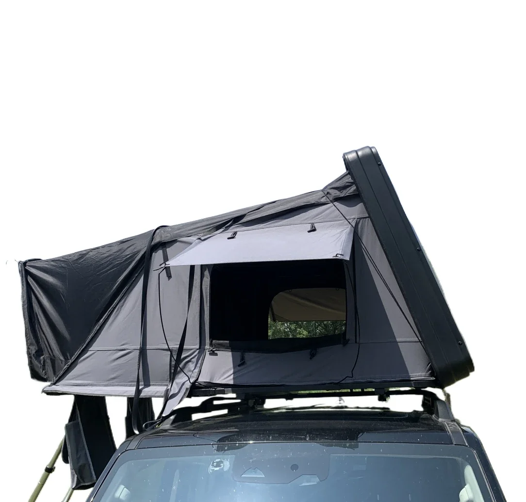 Best Selling SUV 4 Person Camping Car Hard Side 160 Rooftop Tent Large Inner Space Clamshell ABS Hard Shell Roof Top Tents