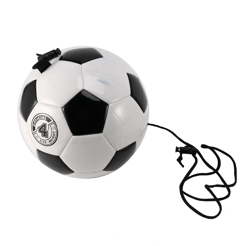 

B06C-2X Soccer Training Ball Adjustable Bungee Elastic Training Ball With Rope Size 4 Football For Training Playing Sports