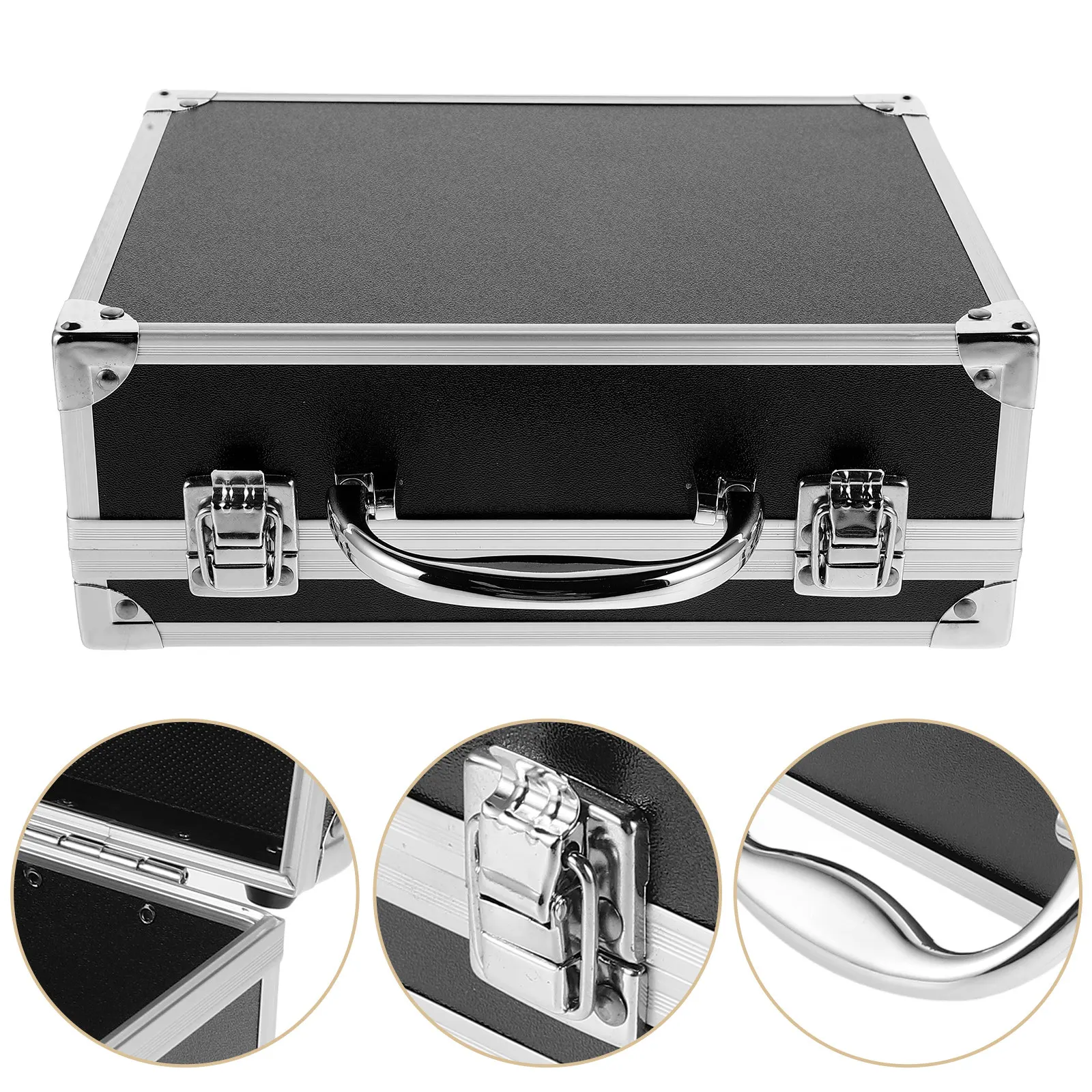 Compact Box Ergonomic Handle Comfortable Grip Multi-Compartment Design Portable Plastic Toolbox Tool