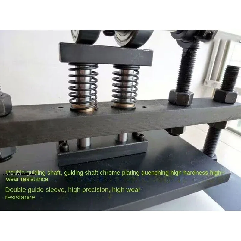 Manual Leather Creasing Cutting Machine 2025 Useful 1837 914 370*265 Perforated Leather Die Cuttin