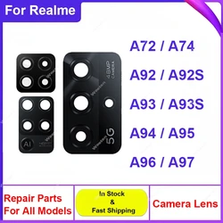 Rear Camera Glass Lens For OPPO A72 A74 A92 A93 A94 A95 A96 A97 4G 5G Back Camera Lens Glass Repair Spare Parts