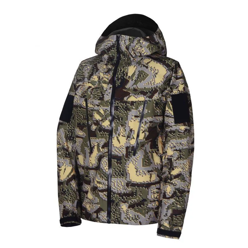 

Серия Alpha SV! Ветрозащитный, водонепроницаемый, дышащий! Дышащая мужская куртка с капюшоном для осени и зимы