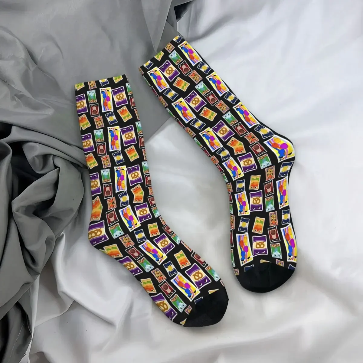 Snakpod-calcetines largos absorbentes de sudor para hombre y mujer, calcetín Unisex, Harajuku, para todas las estaciones, regalo de cumpleaños