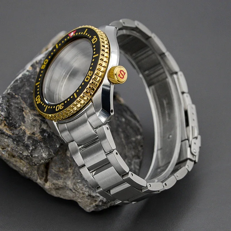 Watch Case and Bracele Strap Design SPB185 SPB187 for NH35 NH36 4R 7S Movement 200M Waterproof Sapphire Crystal Watch