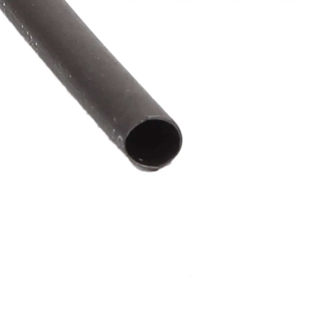 2mm Dia Polyolefin Heat Tubing Shrinkable Tube 5M 16Ft Long Black