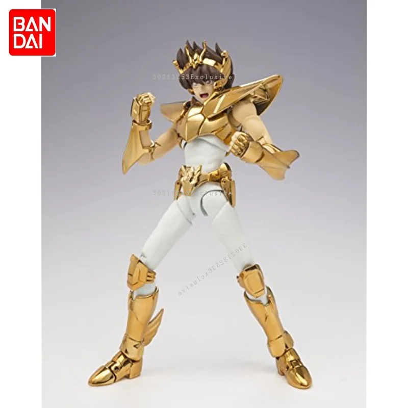 In Stock Bandai Saint Cloth Myth EX Saint Warrior Golden Pegasus Seiya Newborn Bronze 40th Anniversary Movable Doll Collection