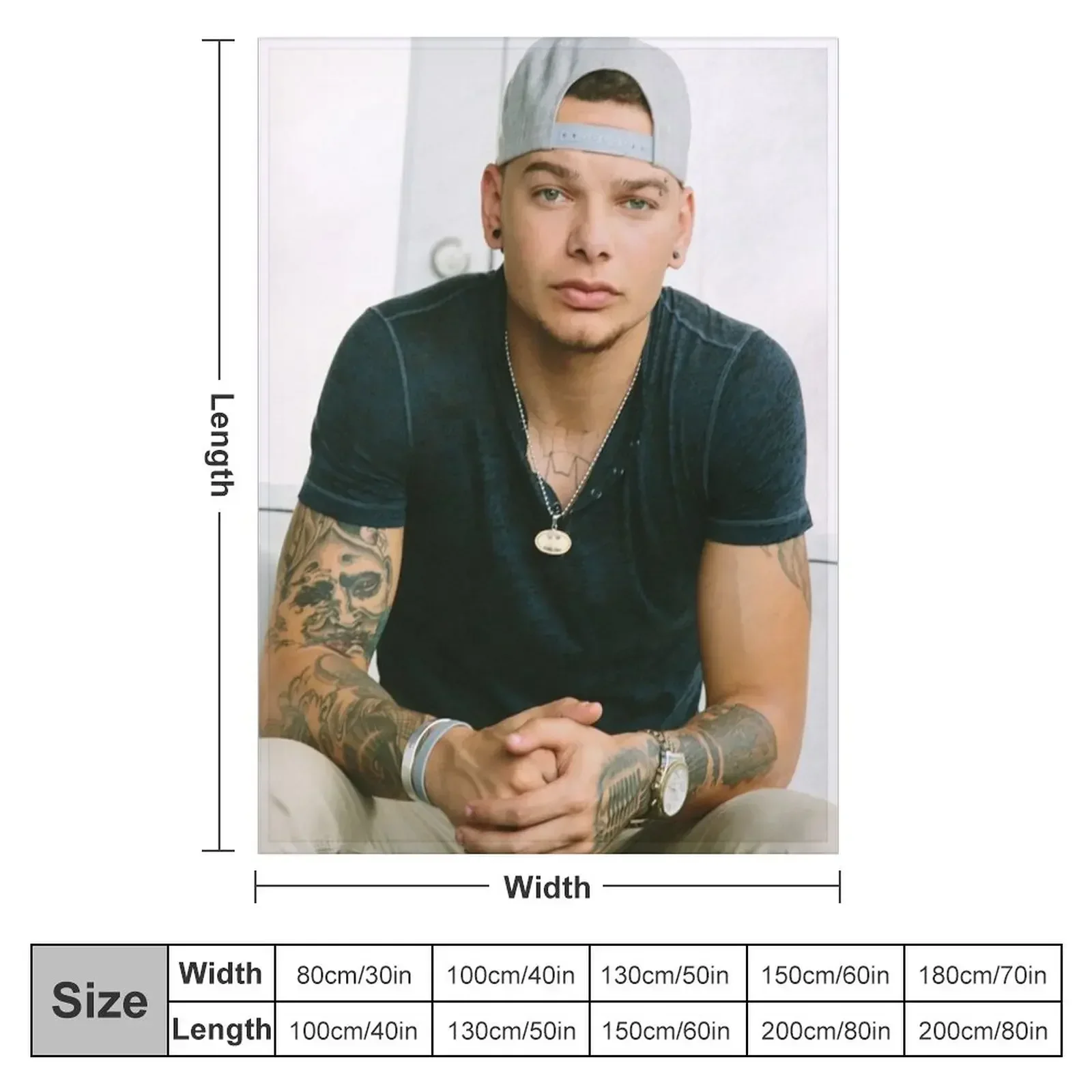 Kane Brown Throw Blanket halloween Polar Thermal blankets and throws Blankets