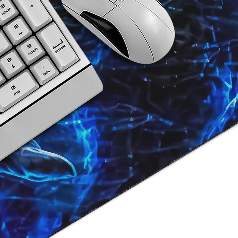 Mouse Pad Blue Death Gaming XL Custom Large New Mousepad XXL MousePads keyboard pad Soft Office Natural Rubber PC Mice Pad