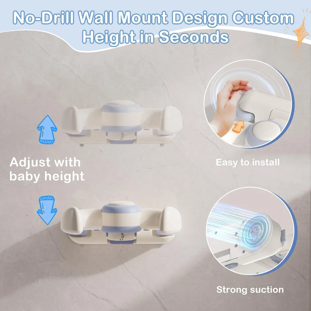 wall-mount-shower-stand-foldable-adjustable-height-shower-standing-support-multipurpose-suction-cup-type-bath-stand