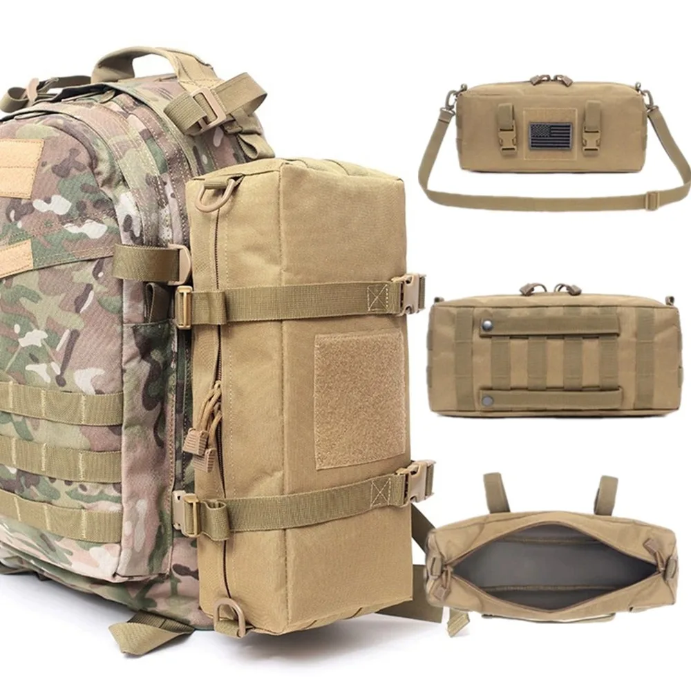 Tactical Molle Pouch Outdoor Sports Multi-Purpose Large Capacity Increment Pouch Short Trips Bag for Hunting Paintball