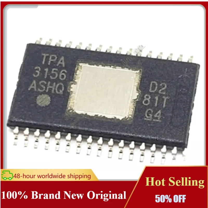 5PCS 100% New original TPA3156 TPA3156D2DADR TSSOP32 audio amplifier Chipset Hot Selling