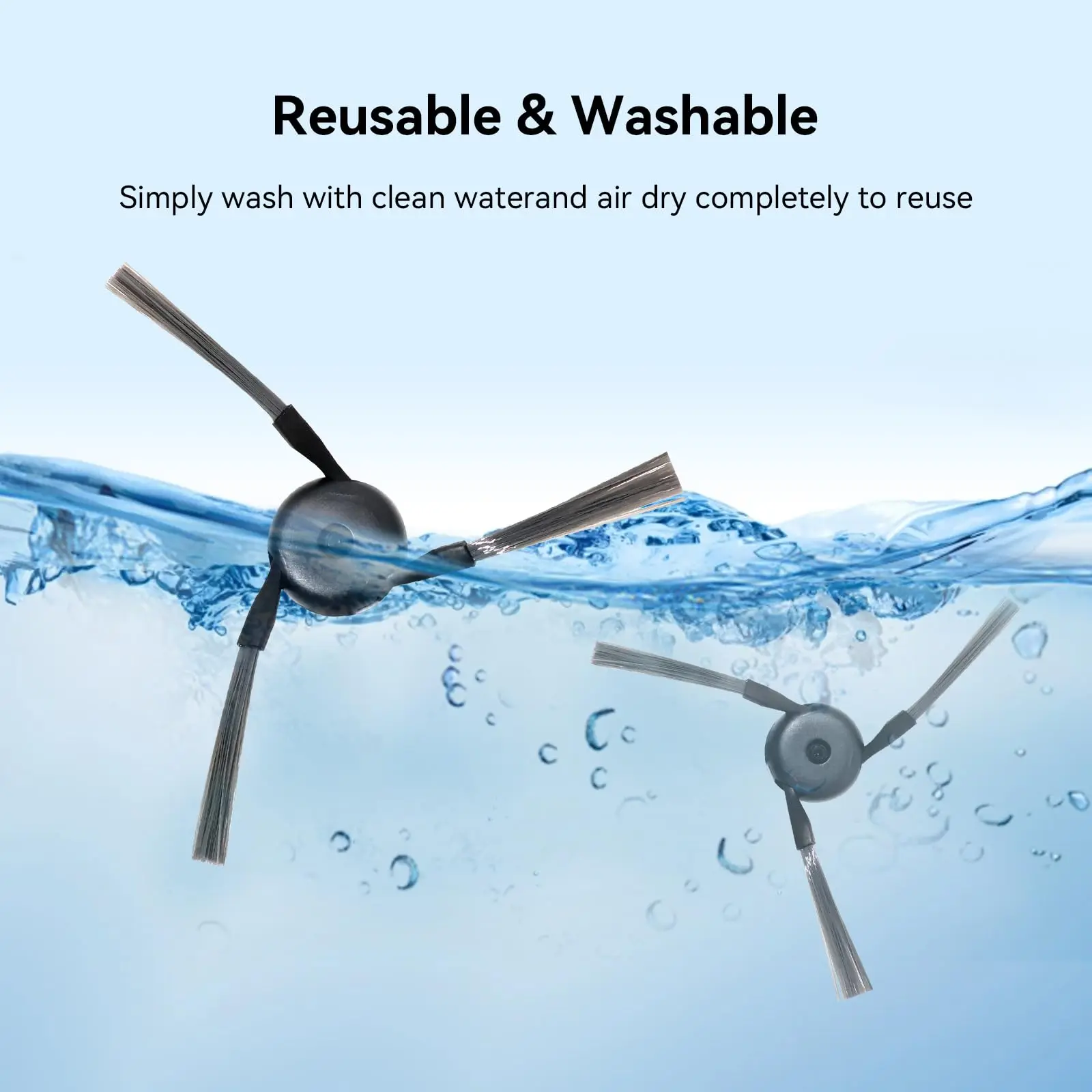 Side Brush for Dreame Vacuum Cleaner X40 Ultra, X40 Ultra Complete, X40 Master, L40 Ultra Spiral  Accessories image 2