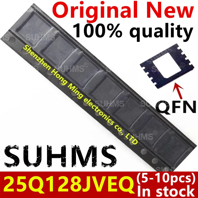 (5-10piece)100% New W25Q128JVEIQ W25Q128JVEQ 25Q128JVEQ QFN-8