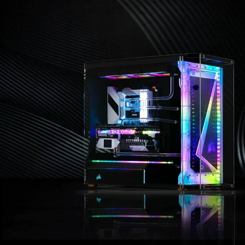 T3 modular MOD transparent waterway board chassis, family bucket, theme can be customized