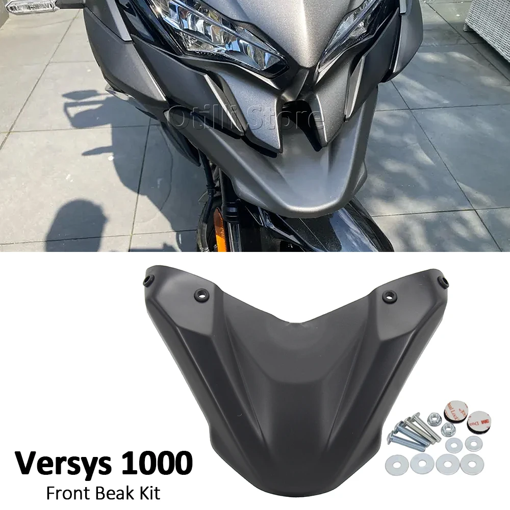 

For KAWASAKI Versys 1000 SE S 2021 2020 2019 Motorcycle Front Beak Fairing Extension Wheel Extender Cover Versys1000 S SE
