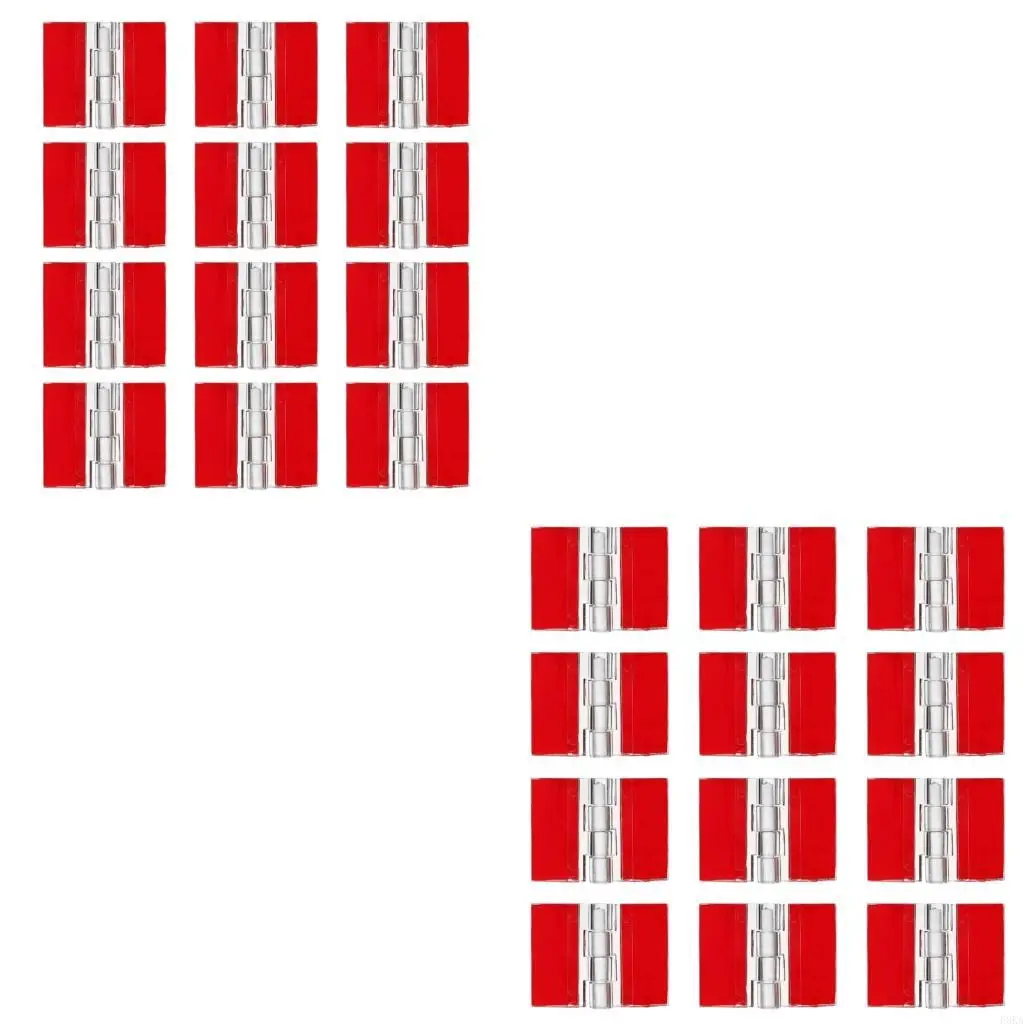 مفصلات بلاستيكية شفافة لاصقة أوتوماتيكية من الأكريليك القوي متعددة الحجم للخيار #1