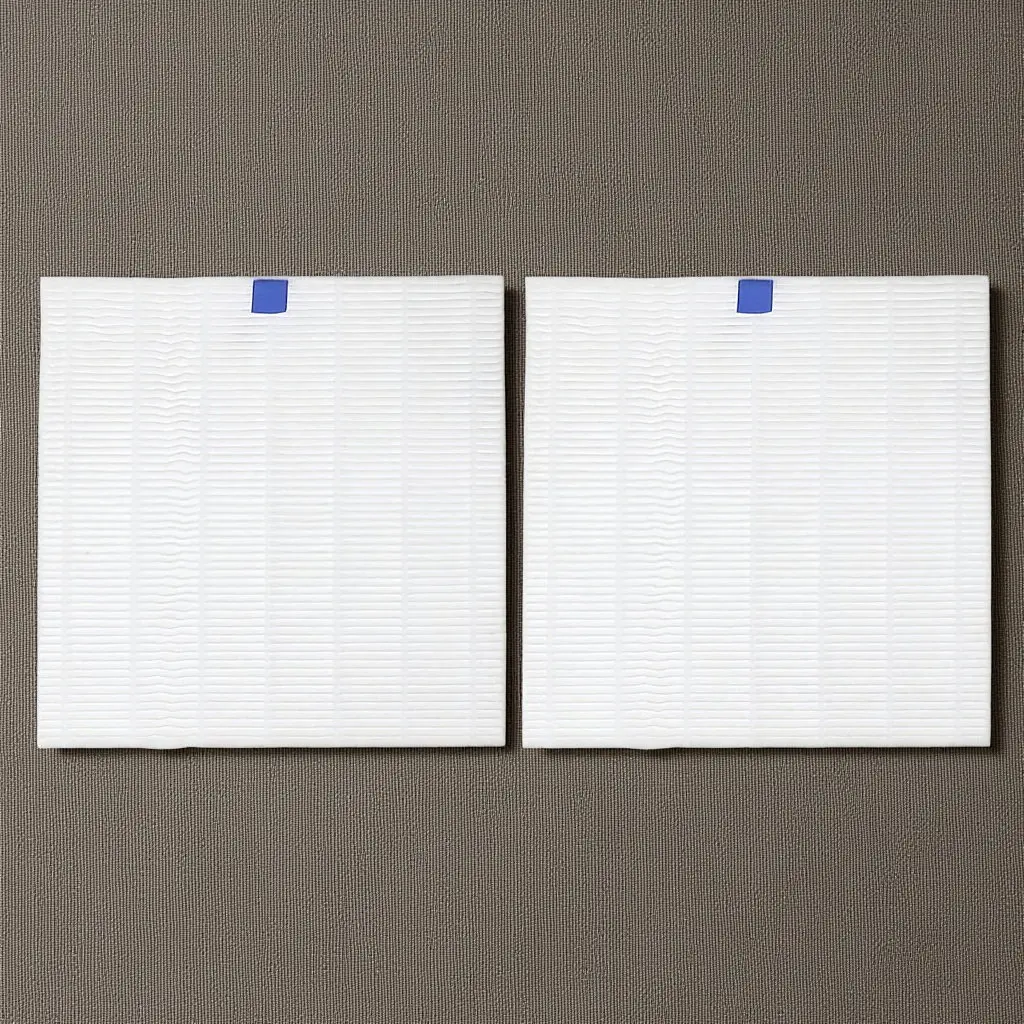 2Pcs Nail Dust Collector Filters Replacement High Efficiency Reusable Mesh Filter for Manicure Pedicure Salon Home Use Nail