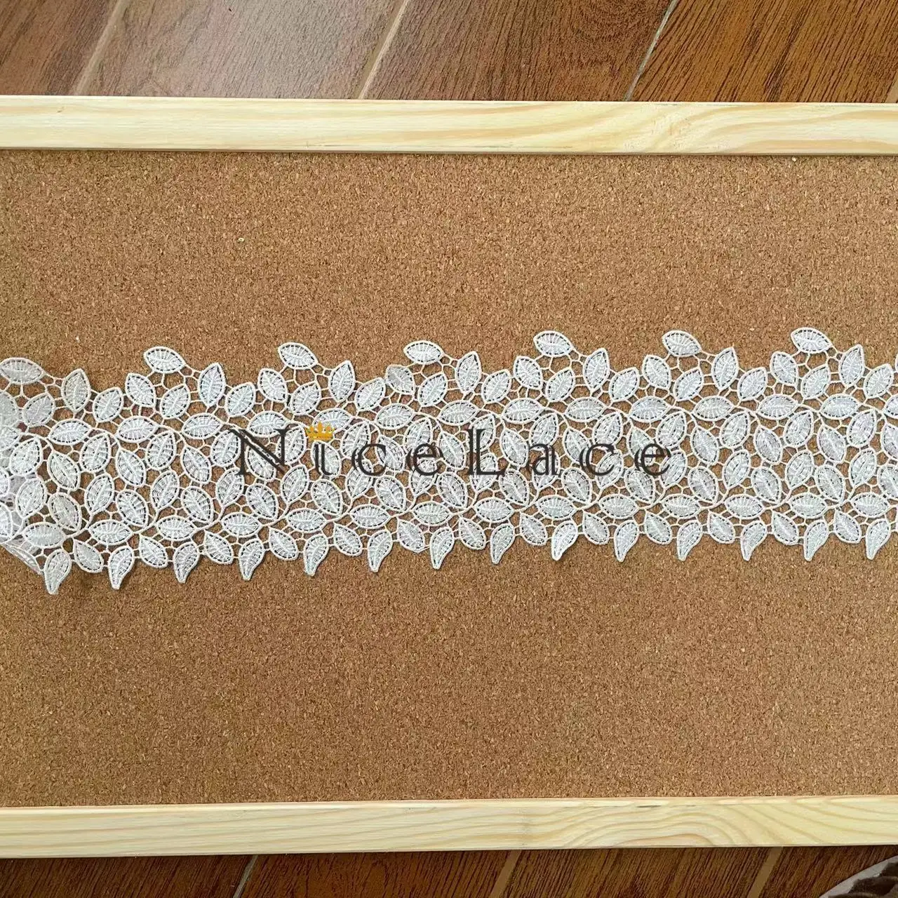 5 Yard/Lot Ready To Ship White Embroidery Lace Border Made By Many Leaves Accessories For Bridal veils and wedding dresses