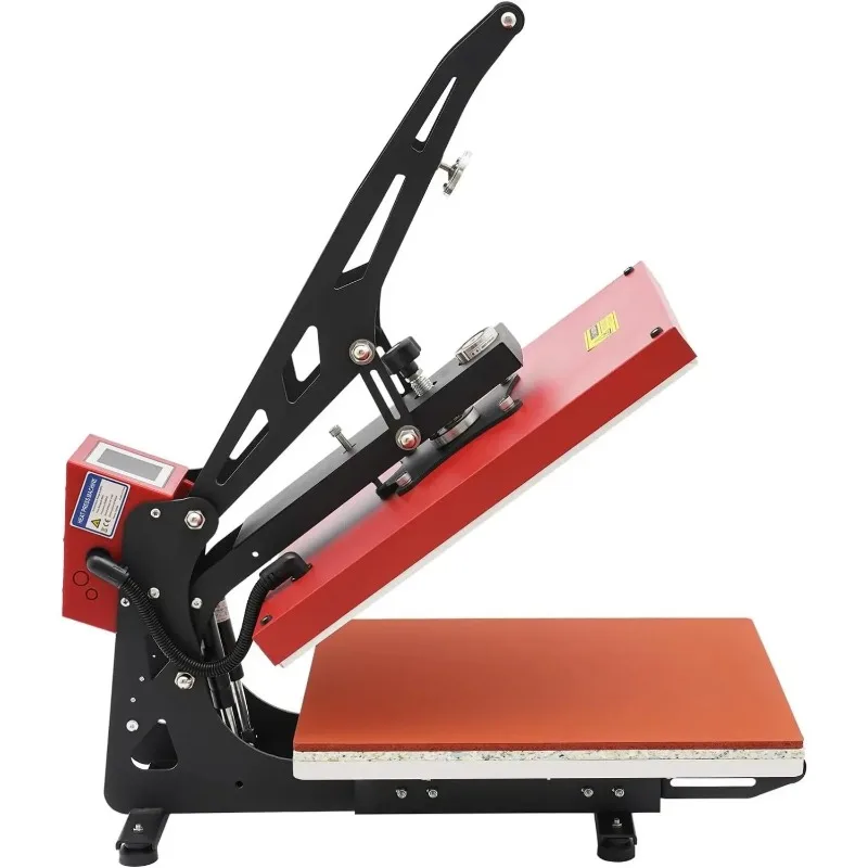 آلة الضغط الحراري 16X20 للقمصان 1800 واط آلة نقل الحرارة التسامي المغناطيسي شبه التلقائي ختم ساخن الثقيلة