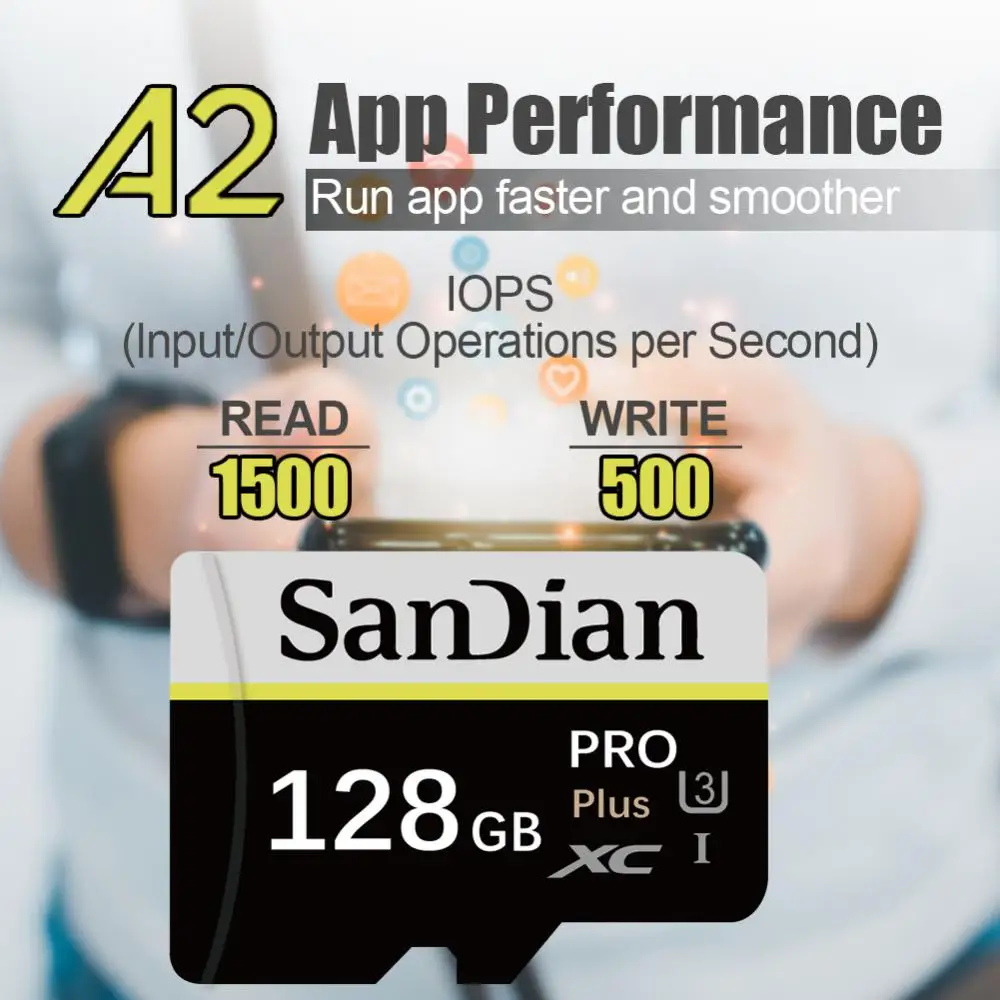 2TB 1TB Class 10 Memory Card 128GB SD Card 256GB Micro TF SD Card 64GB TF Flash Memory Card For Phone Camera Drone