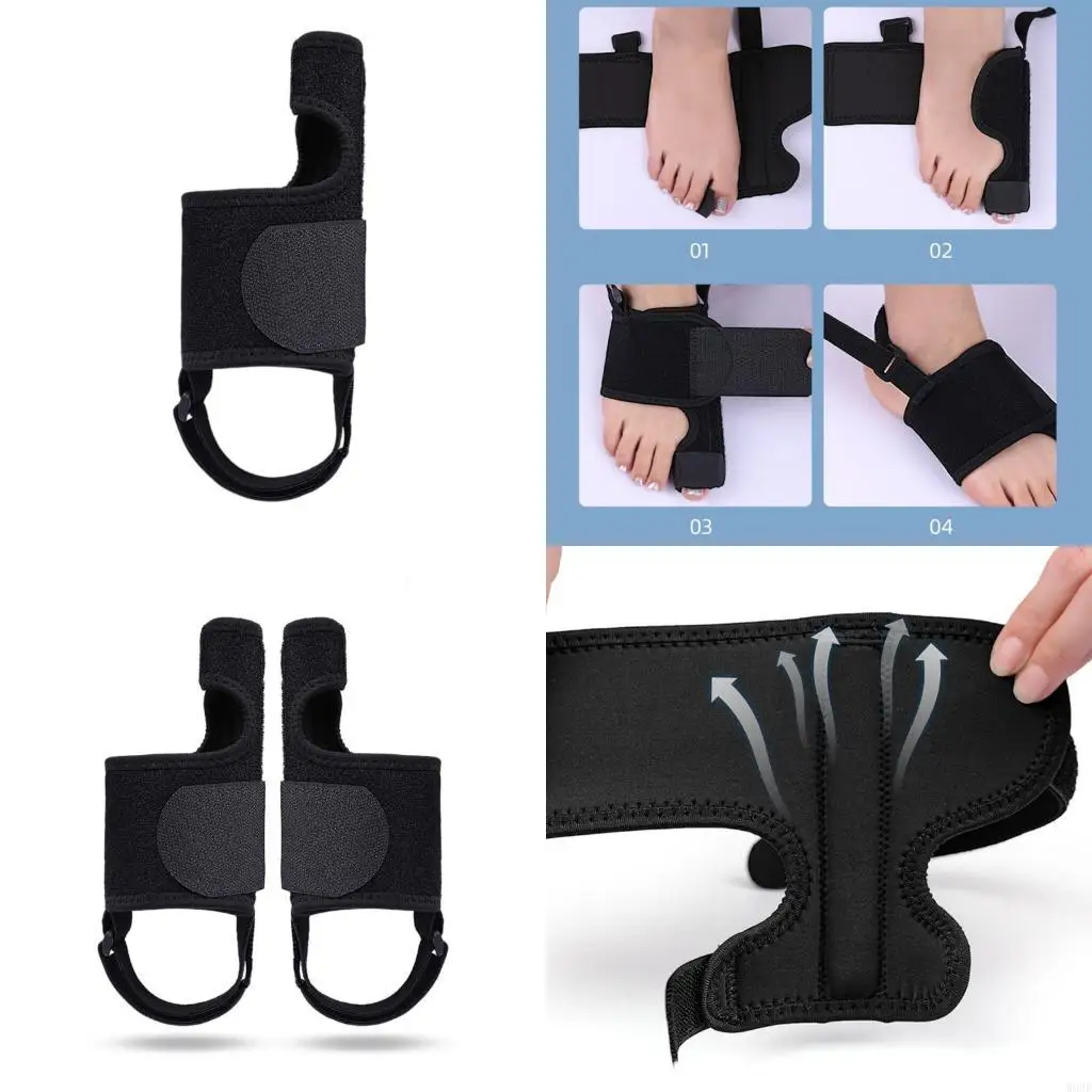 

Big Toe Straightener Breathable Bunions Corrector with Adjustable Strap Easy to Use for Women Men Big Toe W89F