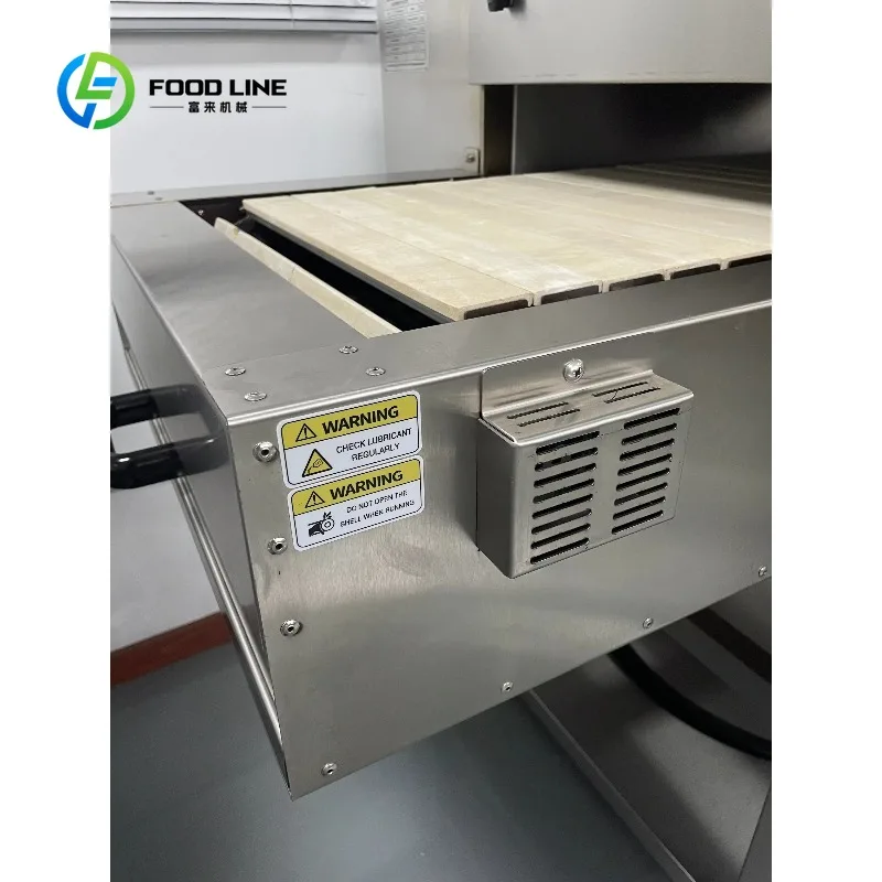 Customized 450℃ High Temperature Stone Belt Tunnel Conveyor Oven Fast Baking Italian Pizza