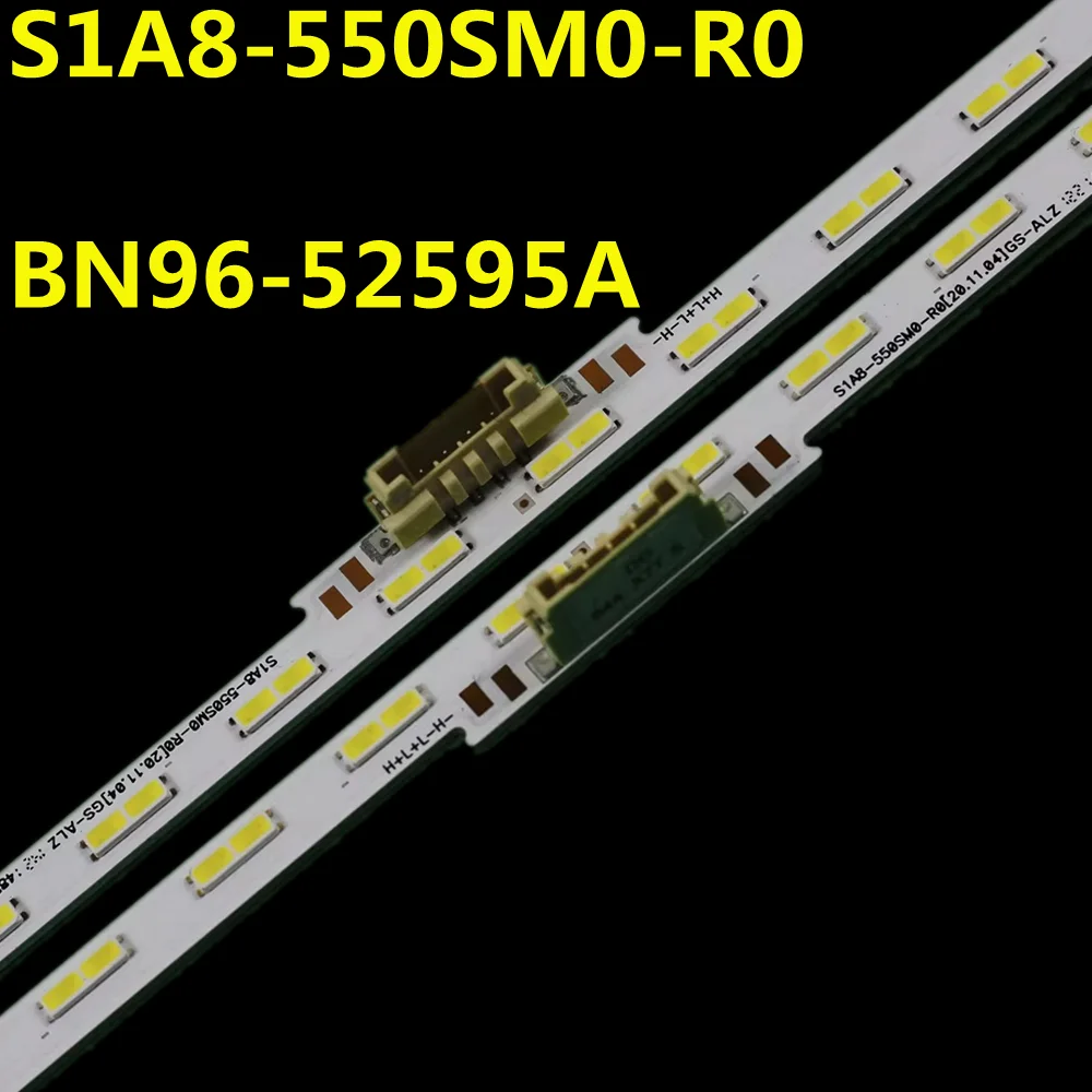 10PCS LED Strip For UE55AU8000 UE55AU8005 UN55AU8000 UN55AU8200 UN55AU9000 S1A8-550SM0-R0 55AU8K BN96-52595A ES65SV8FPKWA64