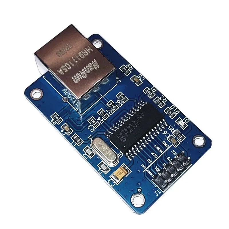 1-5PCS ENC28J60 Network Module SPI Interface Ethernet Microcontroller Nano/wide version/Mini version  For Arduino