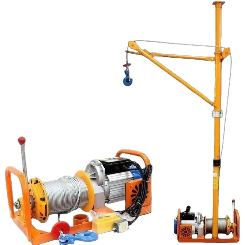 Household Indoor Lifting Hoist Sand Window And Building Materials Loading Suitable For Indoor Renovation And Window Mounting