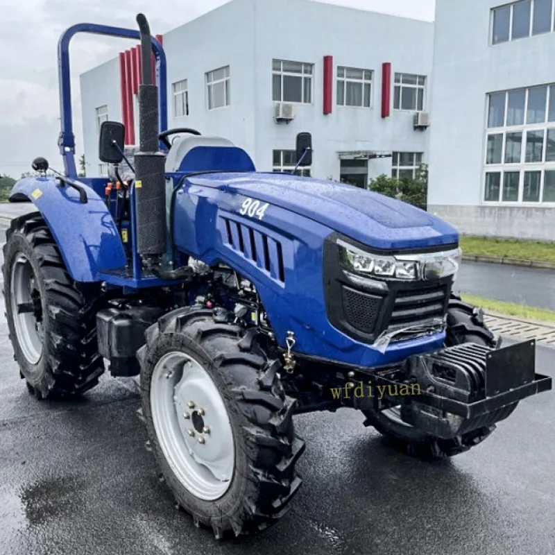 china：DIYUAN Favourable Price 80hp 4wd Mini Tractors Agricultural Machinery for Greenhouse and Garden Working