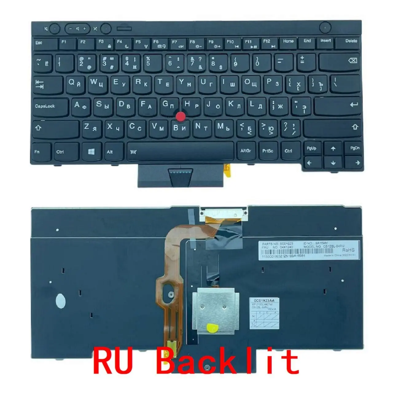 XIN-Russian-US layout Backlit Laptop Keyboard For Lenovo ThinkPad T430 T430I T430S X230 X230T T530 W530 L430 L530