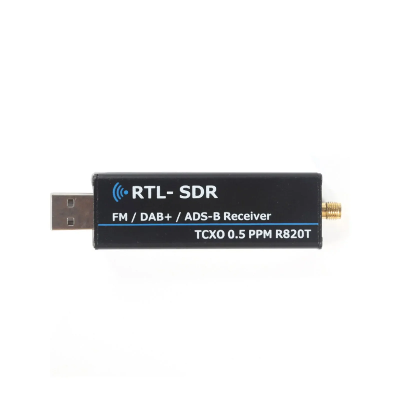 100KHz-1.7GHz RTL-SDR 수신기 풀 밴드 소프트웨어 정의 라디오 RTL2832U 항공 단파 수신