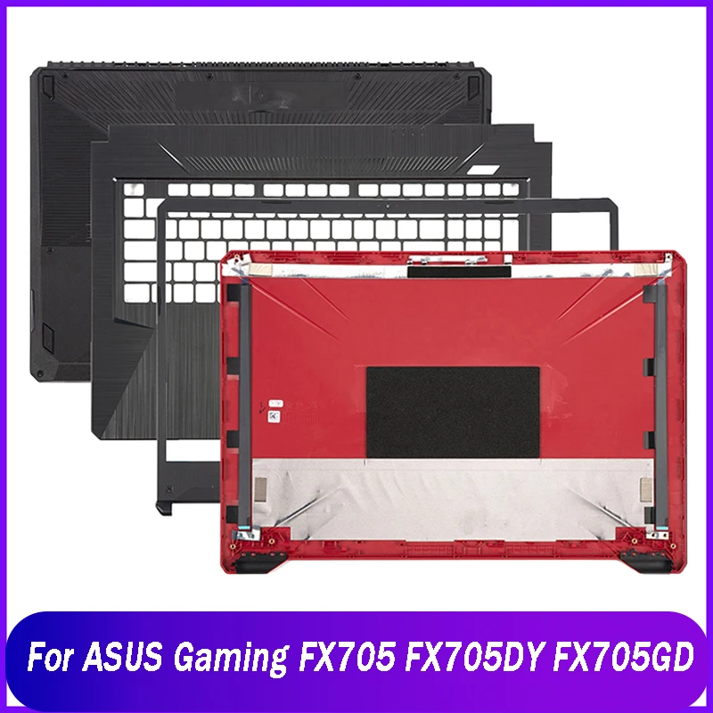 

Новая задняя крышка для ноутбука ASUS Gaming FX705, FX705DY, FX705GD, задняя крышка жк-дисплея, передняя панель, упор для рук, верхняя нижняя деталь, крышка B, C, D