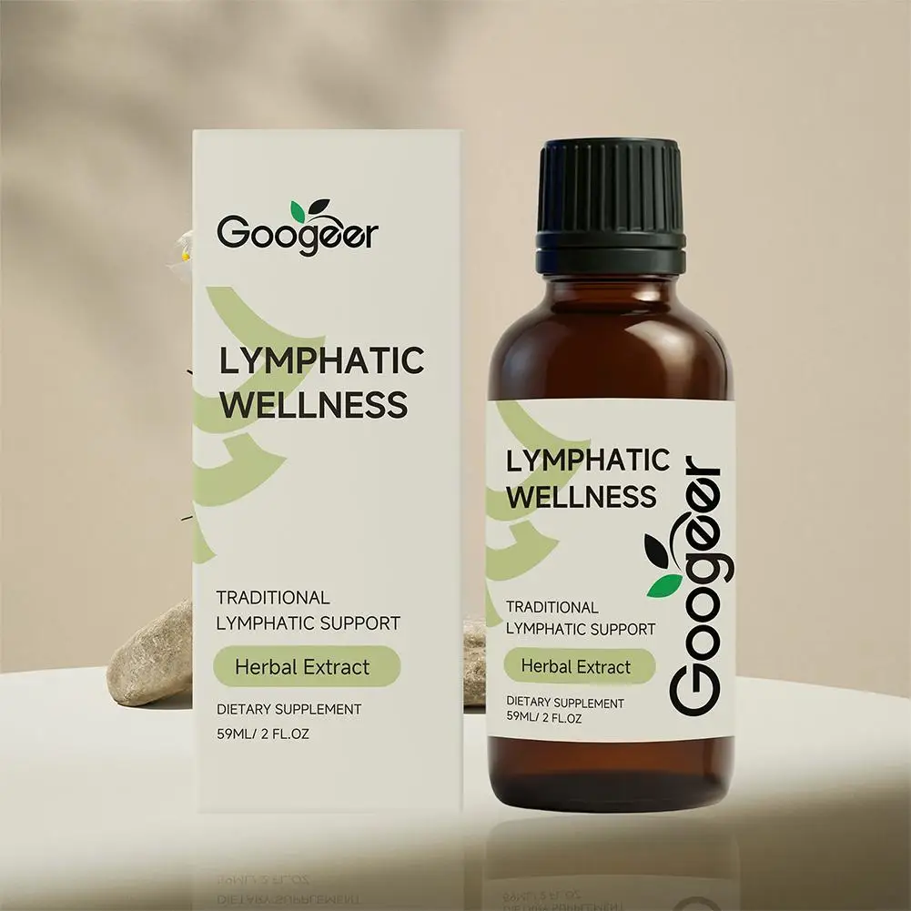 Lymphatic Body Care Drops Five Herb Formula with Chickweed Moringa Red Clover Stirlingia and Sichuan Pepper for Adults