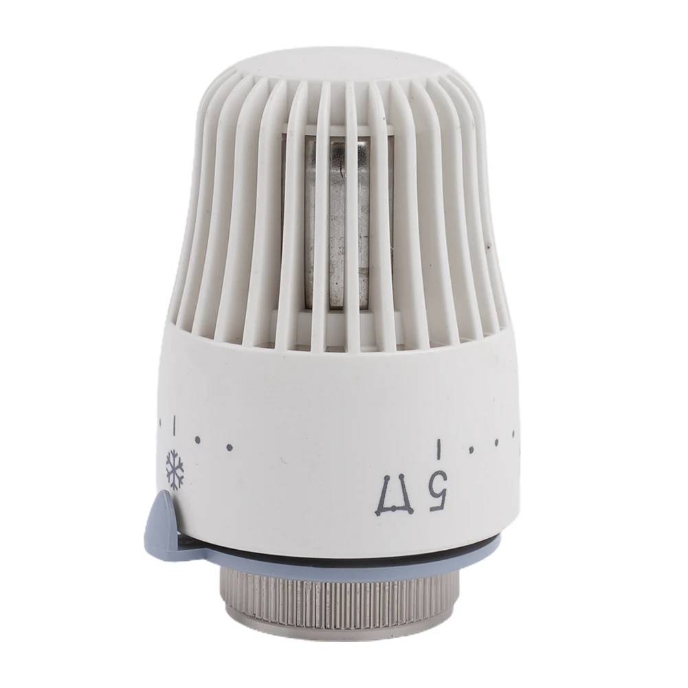 Совершенно новый корпус клапана, термостатический клапан 5 M30x1, пластик + латунь, температура возврата, белый, более выше открывает контроллер