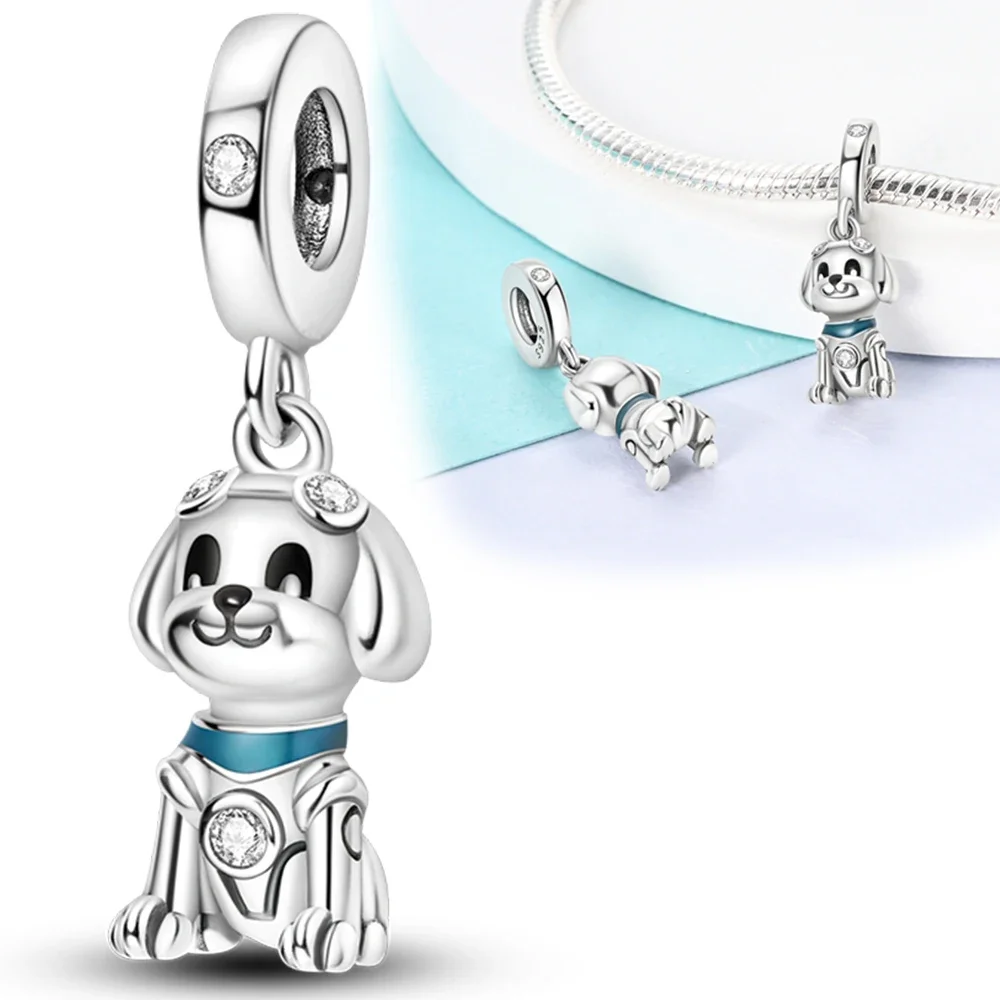 Silver Charms Beads Animal Designs for DIY Accessories