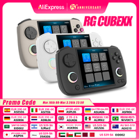 ANBERNIC RG CubeXX Retro Handheld Game Console 3.95 Inch IPS Screen 64 Bit Linux System With RGB Joystick Lighting HDMI-Support