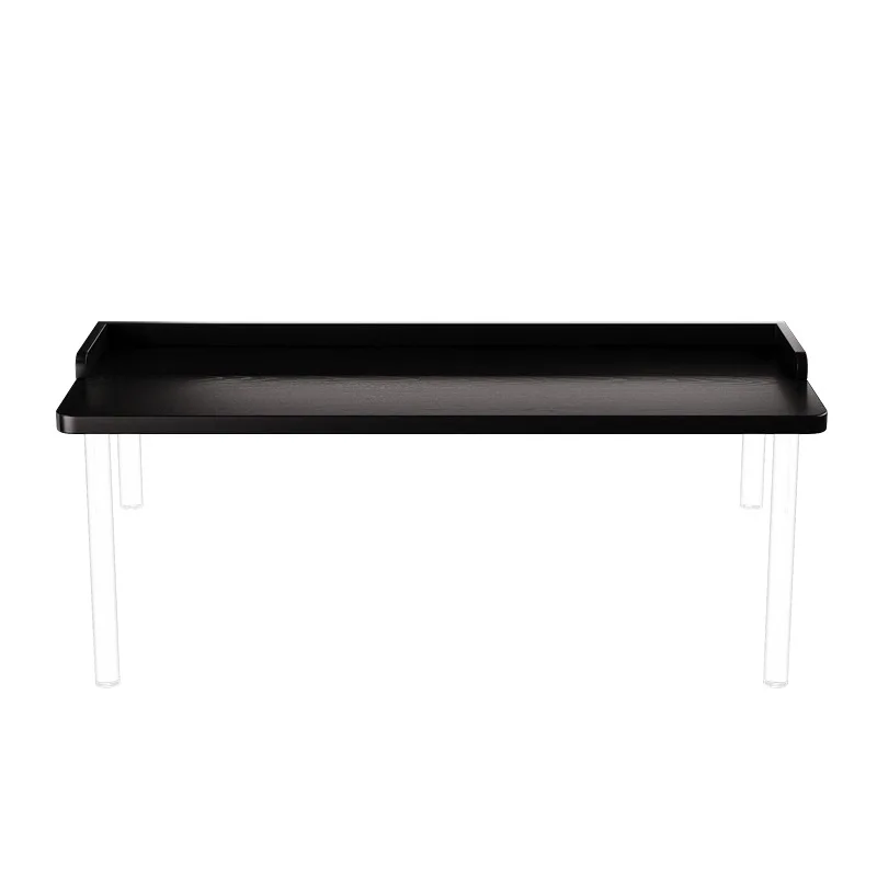 Solid wood suspended acrylic bedroom bay window table high and low foot children's desk