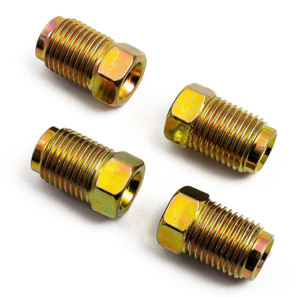 Linha de freio do carro Conexões Set, Invertido Flare, Metric End, União Porcas, 10mm x 1mm, Porcas Masculino, Acessórios do carro, 3/16 "Tubo, 20Pcs