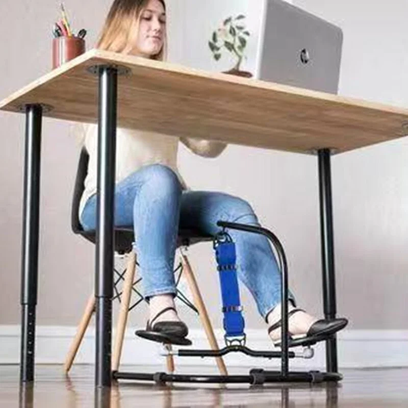 Office sedentary artifact workstation anti-warping Erlang legs adjustable foot stepping footstool table sports pedal