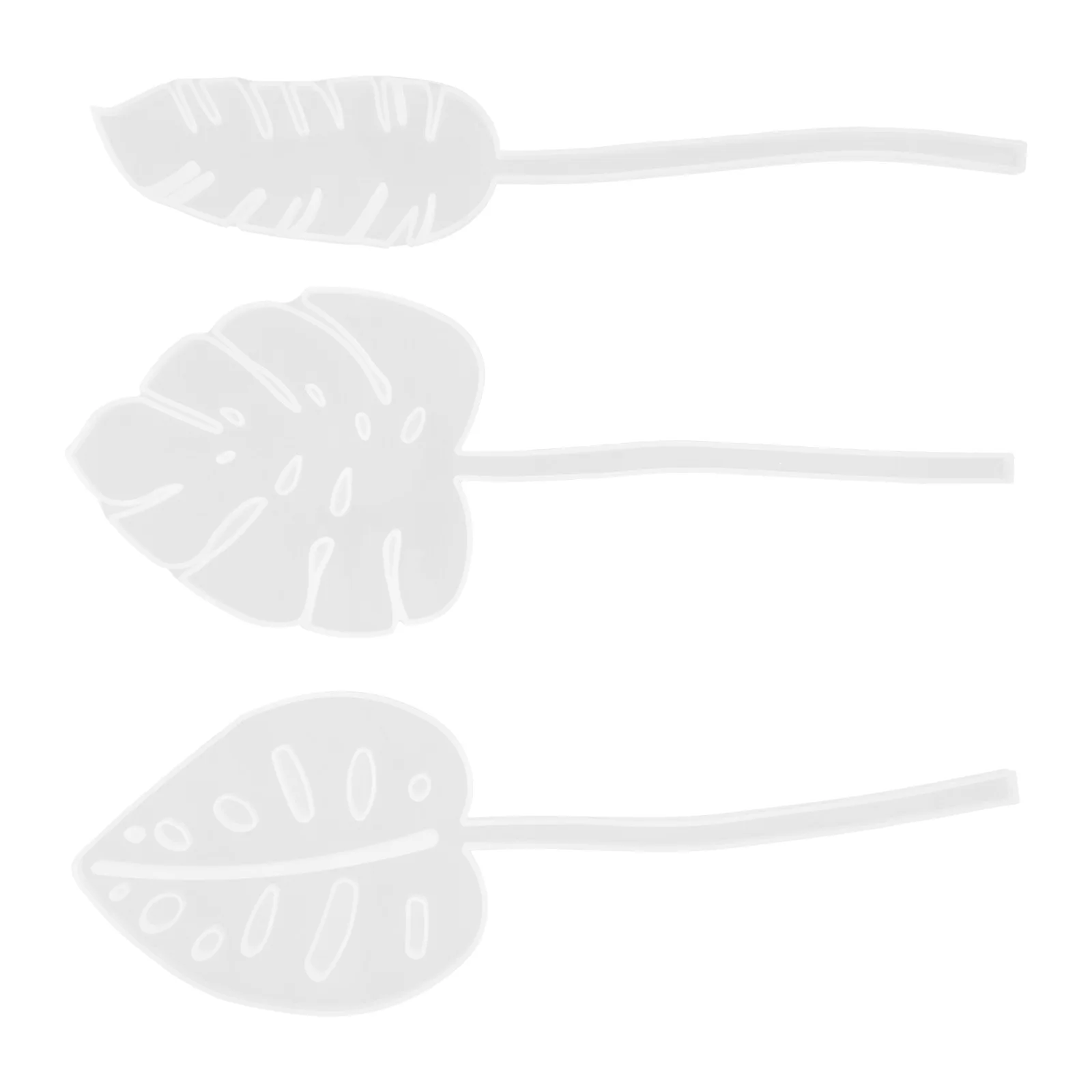 

3pcs Silicone Diy Turtle Leaf Craft Making Epoxy Resin Molds Desktop Leaf Decor Creative Household Molds Durable Lightweight