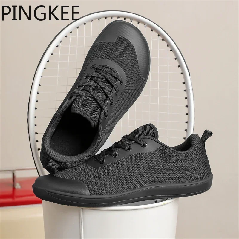 VENOCON PINGKEE Minimalist Men's Wide ToeBox Barefoot Boot Winter Feet With Wide Nose Shoes Boots Sneakers Footwear For Men Man