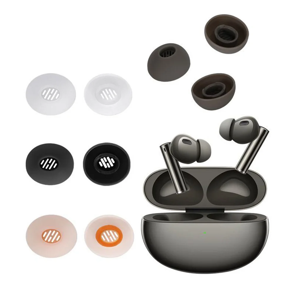 6pcs Silicone Earbuds Tips for Realme Buds Air 6 Pro Eartips Cover Eargel Earphone Replacement Ear Tips Gel