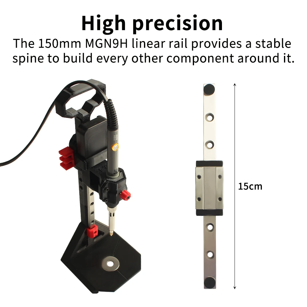 Imagem -04 - Conjunto de Calor de Porca de Inserção para Peças de Impressora 3d Stealth Press Zero Inserir Ferramenta Ponta de Ferro de Solda Inserção de Rosca Kit Embutido M2-m8