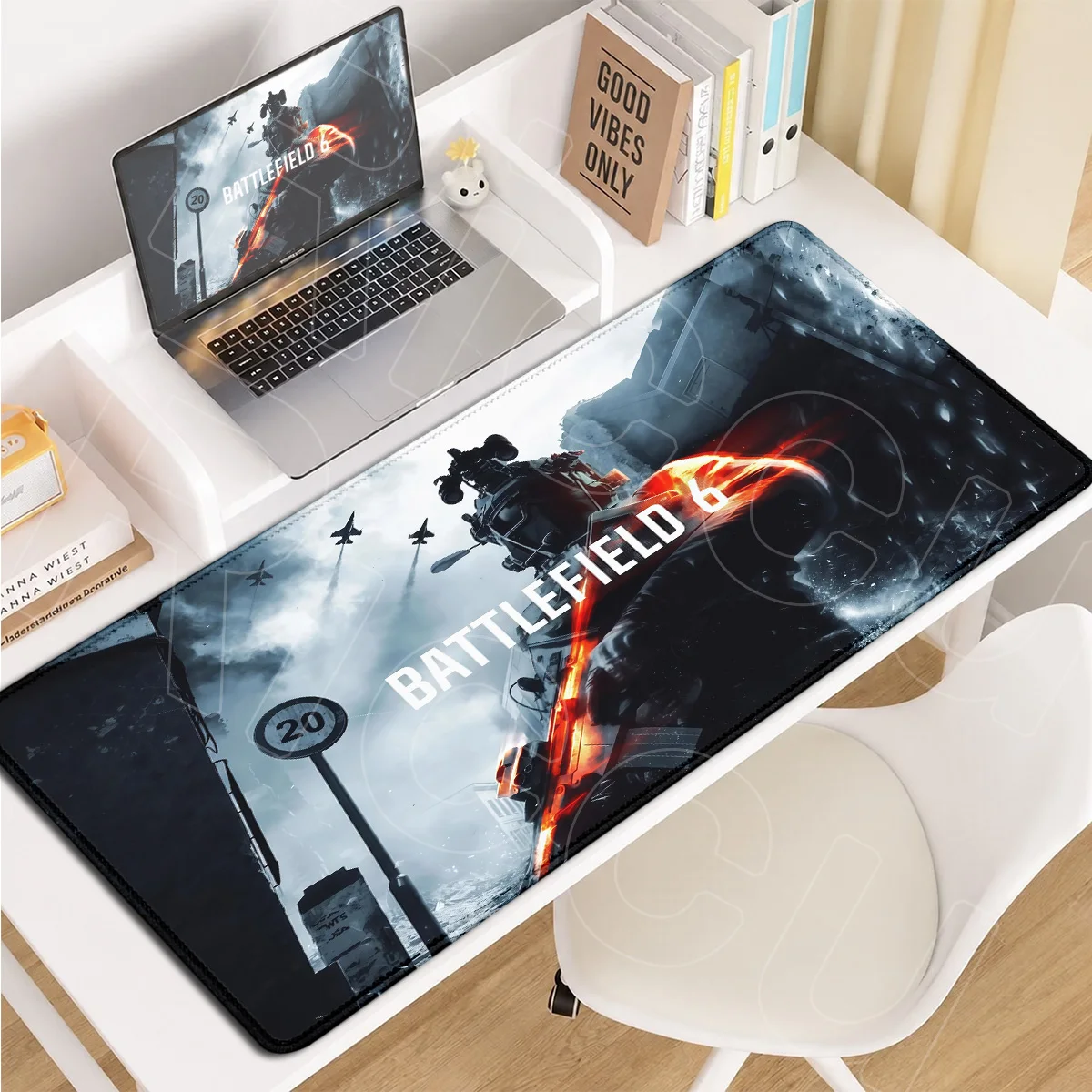 Notebook Gaming Accessories Desk Rug Large Mousepads New Hot Game Mouse Mats B-Battlefield 6 Cool Locking Edge Mauspad 900x400mm