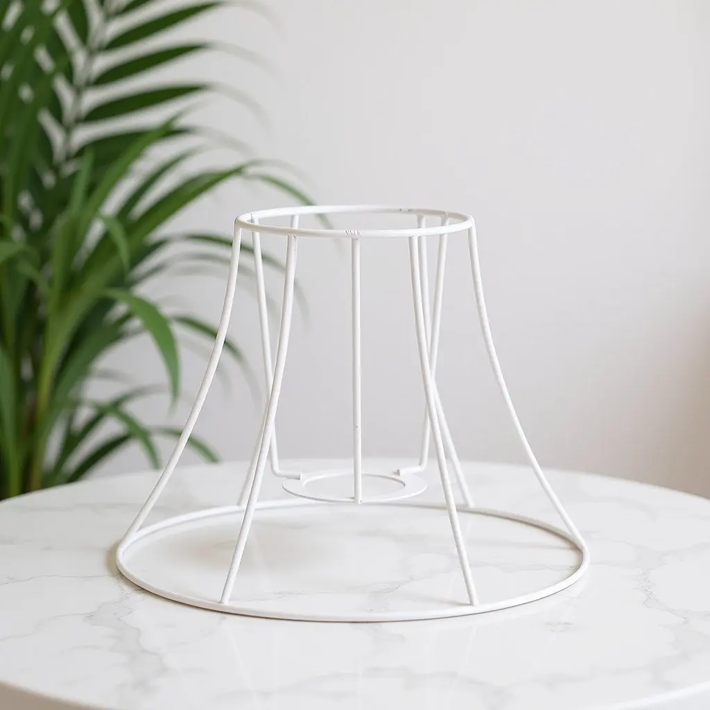 

Металлическая рама для абажура, железный каркас для настольной лампы, прочный, устойчивый к ржавчине держатель для абажура для дома и ресторана