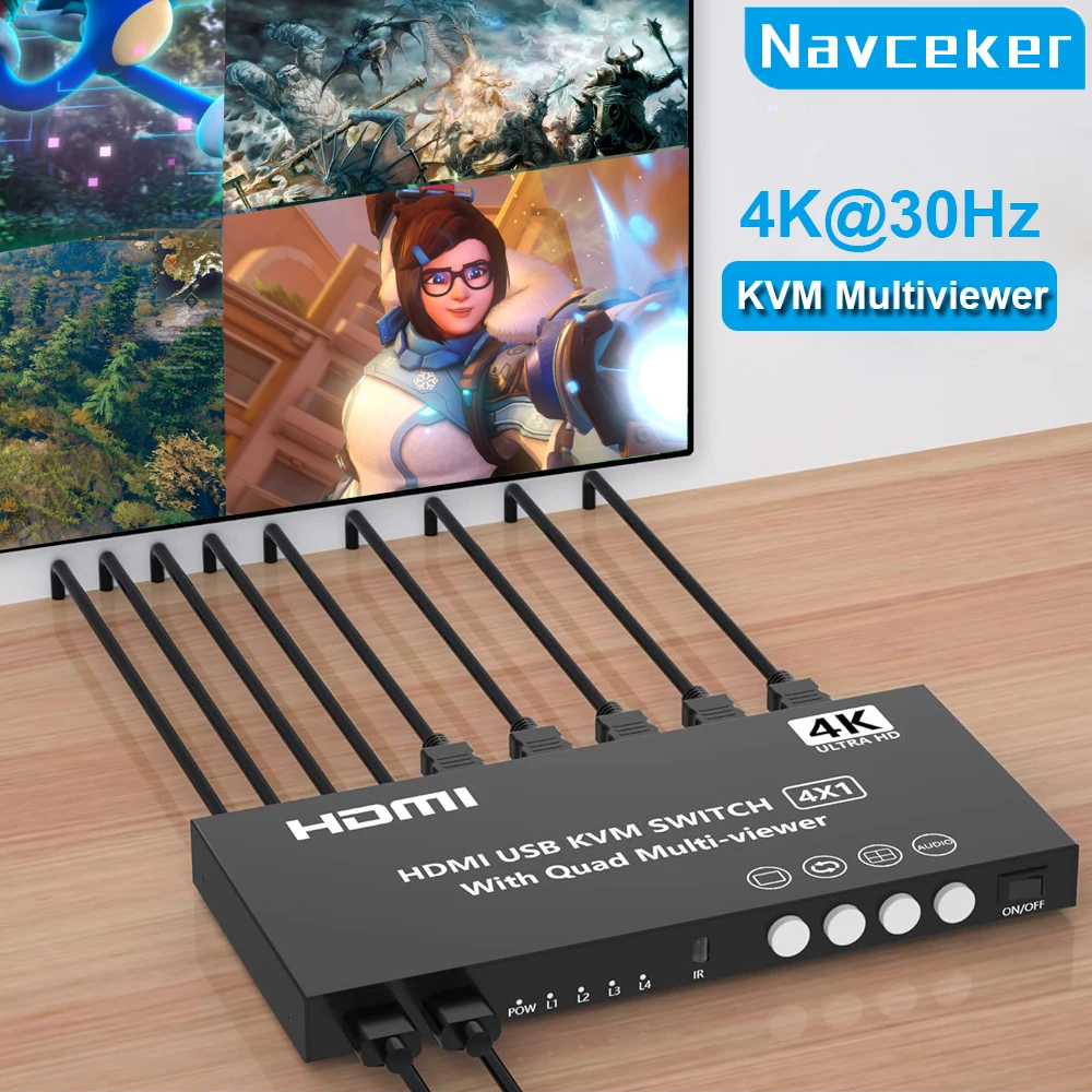 Navceker 4K Hdmi Mu…