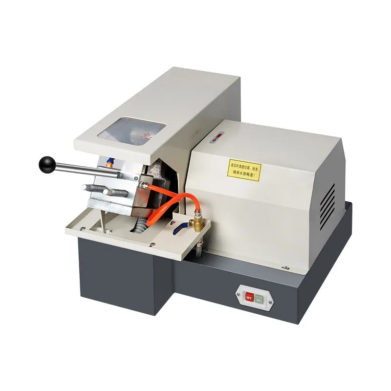 Lab Metallographic Cut Off Machine Automatic Sample Cutter With Cooling System For Metal Nonmetal Specimen Preparation