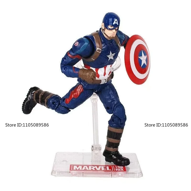 Op voorraad Marvel Legend X-Men G00607 Captain America Cool Model Mobiele figuur Vakantiecadeau Originele filmkarakter Speelgoed Leuke pop